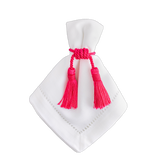 Porta Guardanapo Tassel Rosa